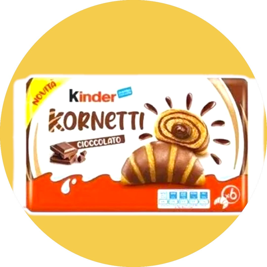 Cornetti kinder cioccolato