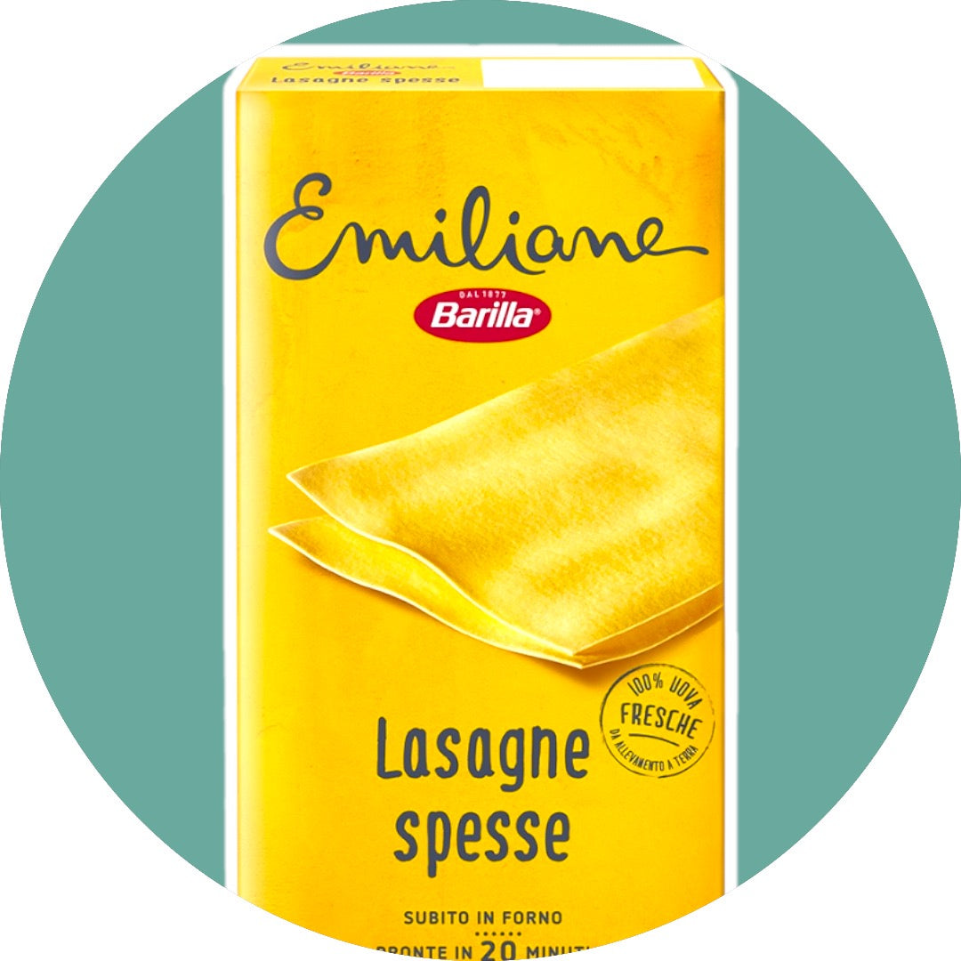 Emiliane Barilla lasagne pasta 500gr