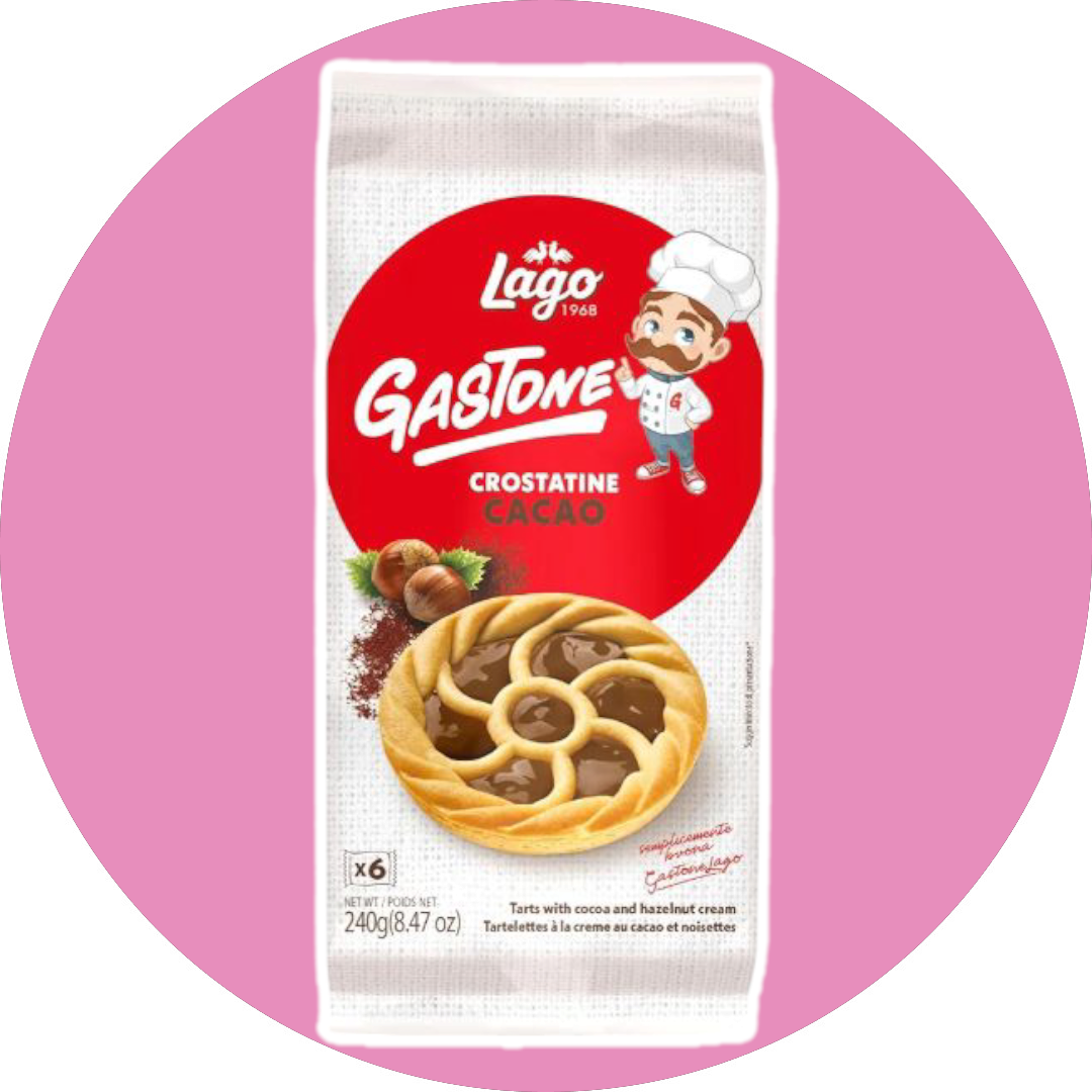 Crostatine Cacao ×6 Gastone del lago