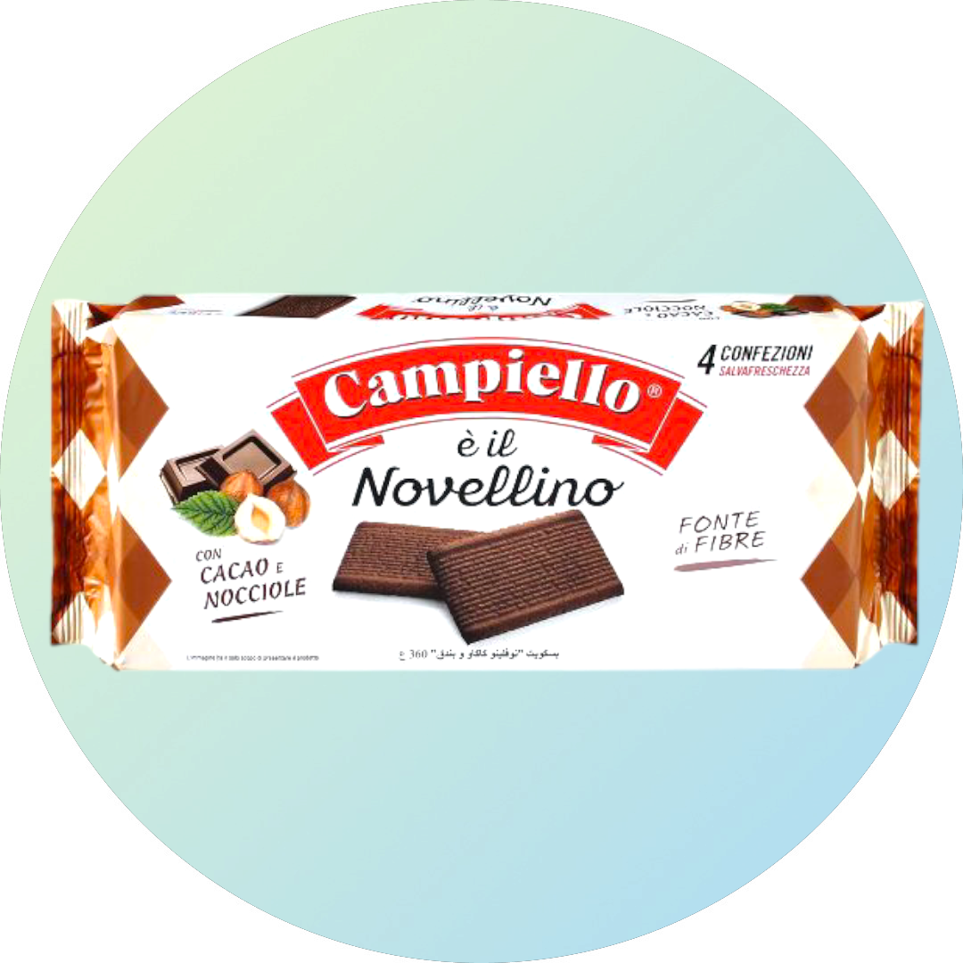 Campiello Il Novellino biscotti con cacao e nocciole