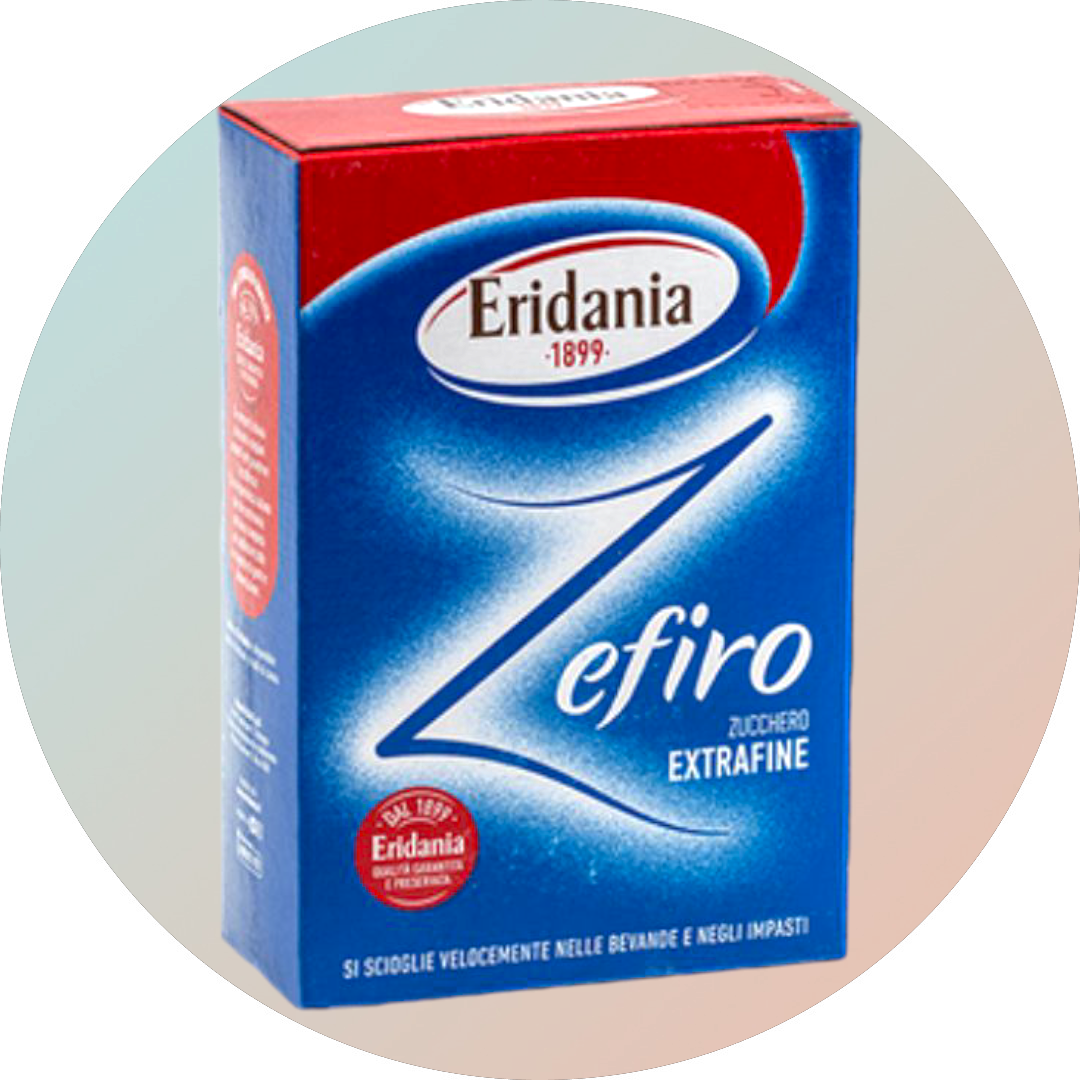 Eridania Zefiro zucchero Extrafine