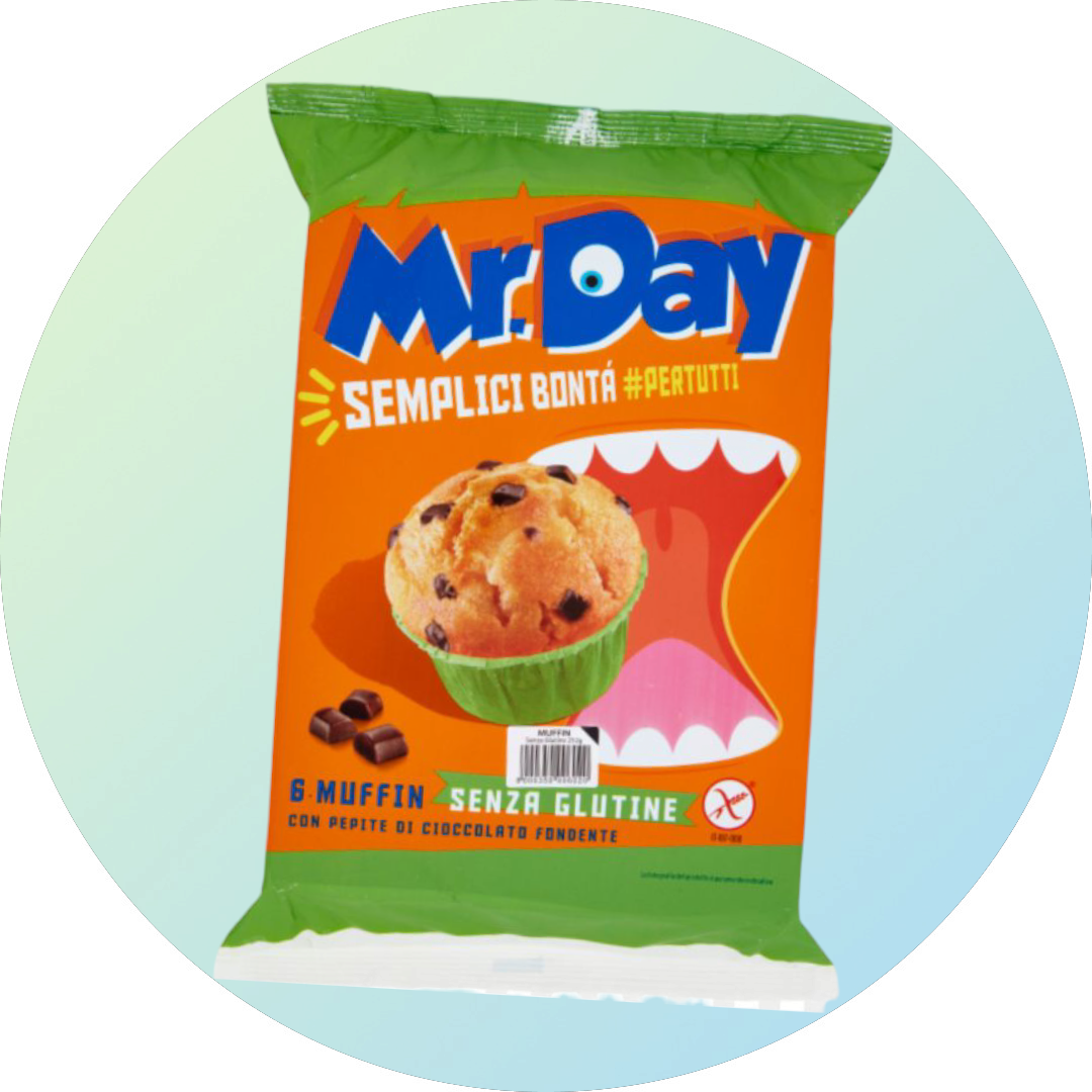 Mr.Day muffin senza glutine ×6