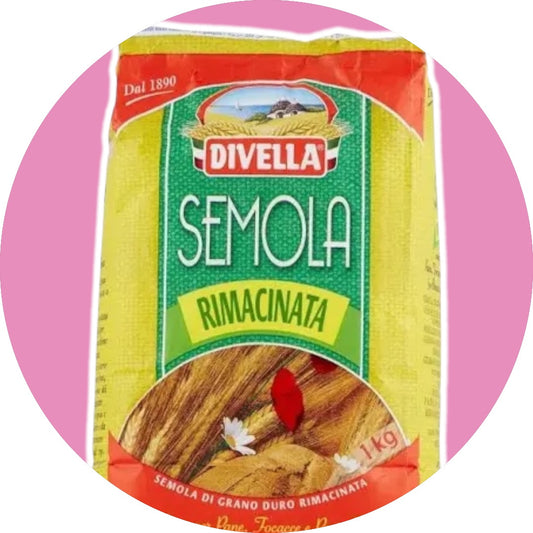 Semola divella rimacinata
