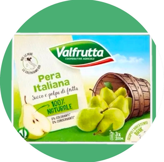 Succo pera valfrutta