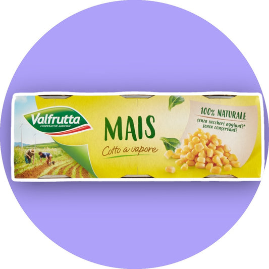 Valfrutta mais 3 pz