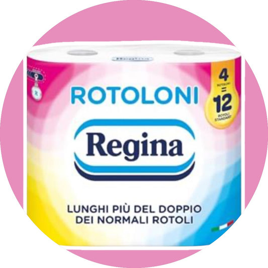 Rotoloni regina carta igienica 4 rotoli