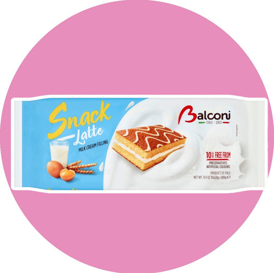 Merende al latte balconi