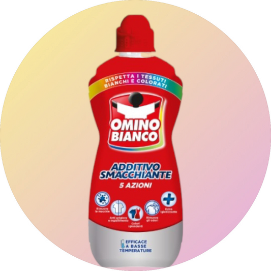 Omino Bianco Additivo Smacchiatore 5 Azione