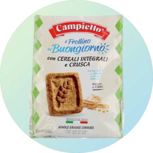 Il Frollino del Buongiorno con Cereali Integrali e Crusca Campiello