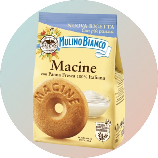 Macine con  Fresca Mulino Bianco