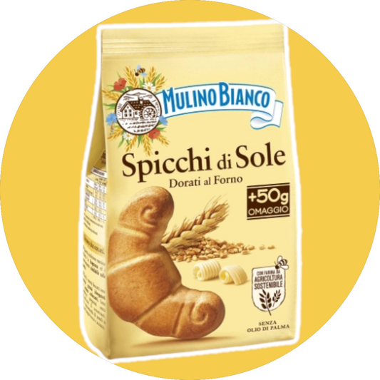 Spicchi di Sole Dorati al Forno Mulino Bianco