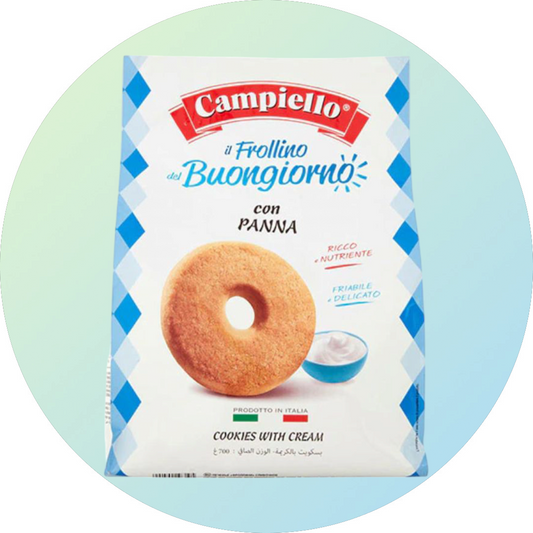 Il Frollino del Buongiorno con PANNA