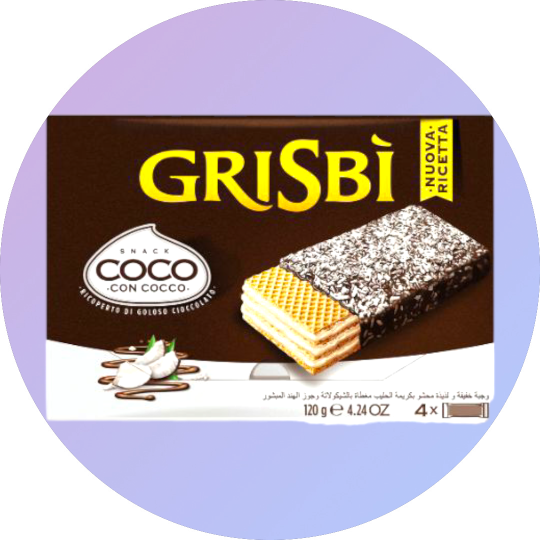 Grisbì Cocco confezione da 4