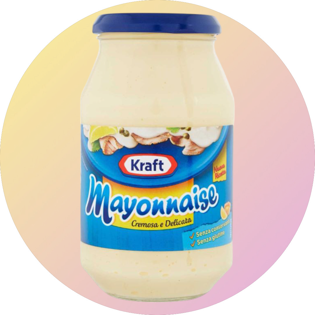 Kraft Mayonnaise cremosa e delicata