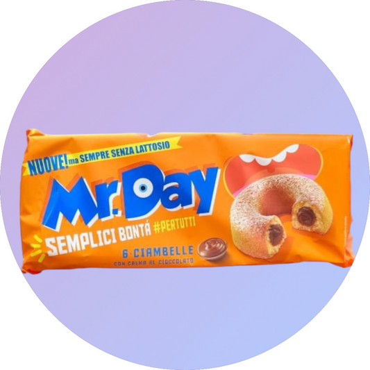 Mr.Day ciambelle con crema di cioccolato×8