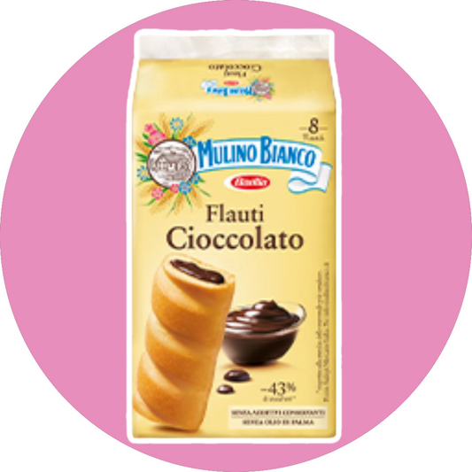Mulino Bianco Flauti Cioccolato ×8