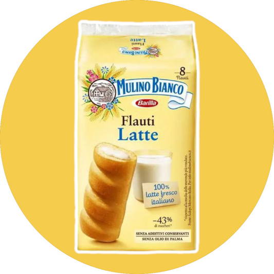 Mulino Bianco Flauti Latte 8
